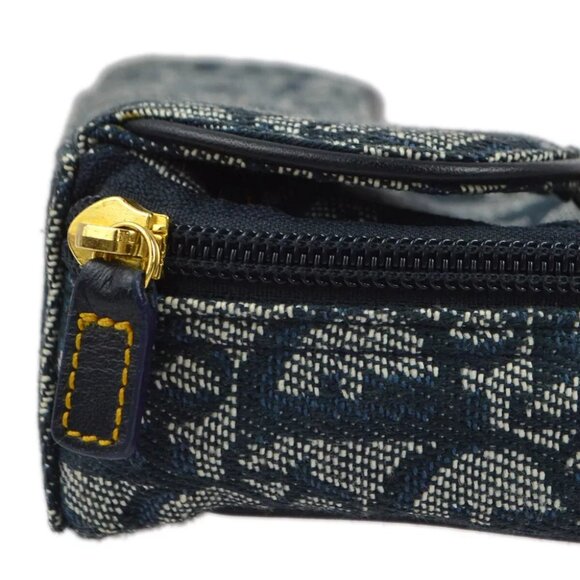 Christian Dior 1998 Navy Saddle Trotter Pouch Bag MC1928 163588 - Picture 3 of 7